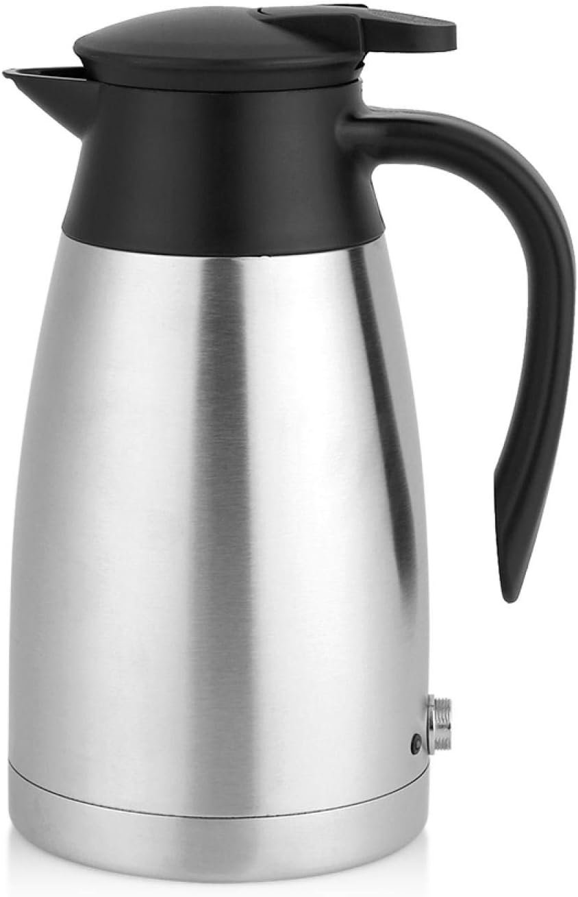 Electric Car Kettle, 1000ml Stainless Steel Car Electric Kettle, DC 12V Cigarette Lighter, Portable Electric Kettle Pot Heating Water Cup, Used for Coffee, Tea.