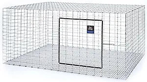 Pet Lodge® Wire Rabbit Hutch | Rust Resistant Galvanized Wire Mesh | Easy to Assemble Stackable Rabbit Cage | Made in USA | 30 X 36
