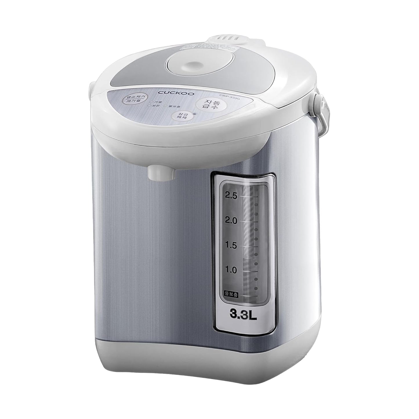 CUCKOO Electric Hot Water Urn Pot Dispenser 3.3L (111 Oz), Safety Lock, Rotating Base, Instant Auto Boiler and Warmer, for Tea & Coffee