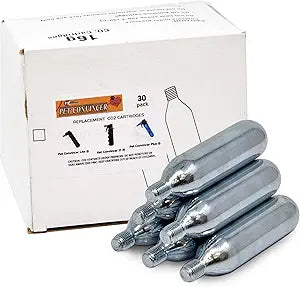 30 Pack Original Replacement CO2 Cartridges for Pet Convincer, Pet Convincer II, Pet Convincer Plus, and Pet Convincer LITE