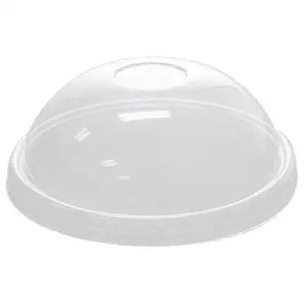 Karat C-KDL130-PET 20 oz PET Food Container Dome Lids (Case of 600)