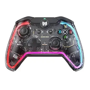 PC Gaming Controller,BIGBIG WON Nintendo Switch pro Controller for tears of the kingdom Game,6-Axis Gyro,one key Wake-up,Turbo,Dual Shock,Custom Buttons,RGB Light for PC Windows10&11/Switch OLED/Lite