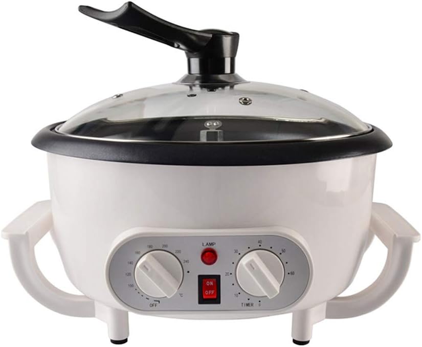 110V Coffee Roasters for Home Use, 1200W 750g Capacity, Electric Coffee Bean Roaster Machine with Timing for Beginners