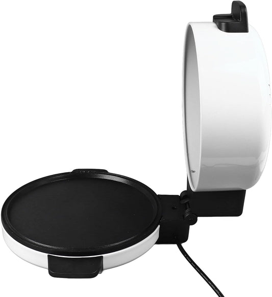 BROLEO 12 Inch Countertop Pizza Maker, 12 Inch Electric Pizza Oven Arabic Bread Maker Machine Stainless Steel Heating Coil Fast Cooking for Home Kitchen (US Plug 110V), BROLEOu97othfdv5-11