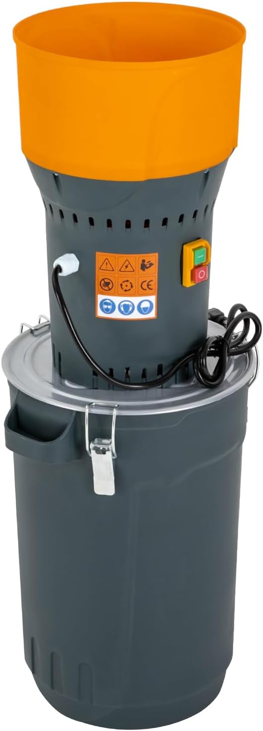 25L\/50L Grain Mill Grinder Electric Corn Grinders 1000w Grain Mills Mill Flour Farm Home Electric Grinders for Corn Grain Feed Wheat Grinder with 5 Grinder Sieves+1wrench (25L)