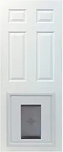 PetSafe Panel Pet Door Insert - Easy Installation - Dual Flap Design for Weather Protection - Paintable Frame for Custom Look