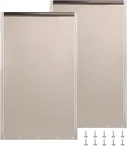 PAC11-11039 Pet Door Replacement Flaps for Dog and Cat, Doggy Door Flap Compatible with Pet-Safes Freedom Doggie Doors, Large Size 10 1/8" X 16 7/8" 2PACK