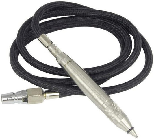 New Pneumatic Engraving Pen Air Scribe Hammer with Hose Penumatic Tip Pen Grinder Engraving Tool Engraver