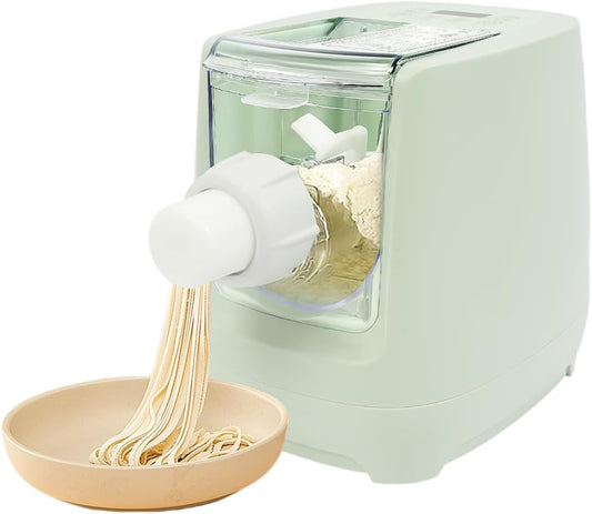 Automatic Electric Pasta Manufacturer Pasta Machine Noodle Manufacturer With 13 Molds For Spaghetti, Savage, Dough, Dumplings Green 260W 110V