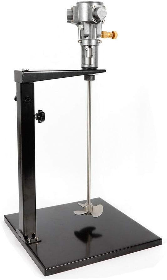 Paint Mixer Stirring Tool 5 Gallon Pneumatic Paint Mixer Machine 1\/4HP Paint Shaker Air Agitator Ink Coating Mixing Tool Tank Barrel Mixing Stirrer (5 Gallon Mixing Tank)