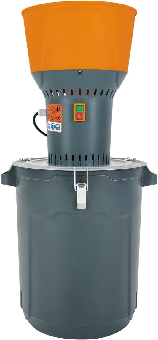 13.2 Gal/50L Electric Agricultural Feed Grain Mill Grinder for Wheat Corn Spice w/5 Filter and Detachable Bucket, 1000W Automatic Dry Corn Mill Grinders for Home Farm, Corn Mill Grinder