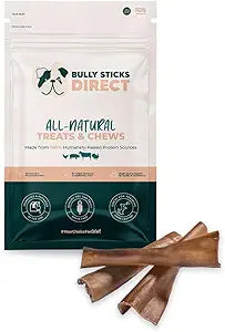 Premium Camel Skin Protein Dog Chews, All Natural Heavy Chewer Treats, Long Lasting Dental Care Strips, 25 Pack