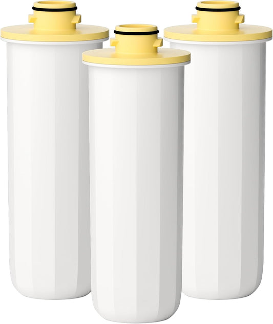 Waterdrop WD-EWFLY Replacement Filters for Waterdrop Electric Dispenser WD-ED11W\/WD-ED12W\/WD-ED09W\/WD-ED21W, Reduce 70+ Contaminants, Soften Water, 3 Packs
