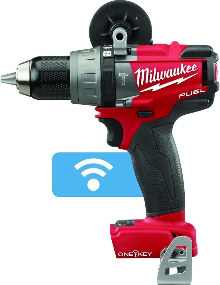 Milwaukee 2704-20 M18 FUEL 1/2" Hammer Drill/Driver (Bare Tool)-Peak Torque = 1,200
