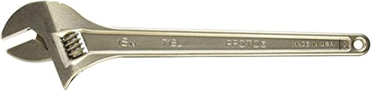 Proto Stanley J718L Clik-Stop Adj Wrench 18 Inch