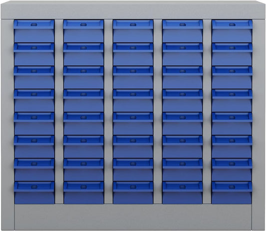 40 Drawers Parts Cabinet Bolt and Nut Tool Storage Cabinet Part, Drawer Plastic Tool Organizer with ABS Material for Hardware Storage, Hardware Organizer