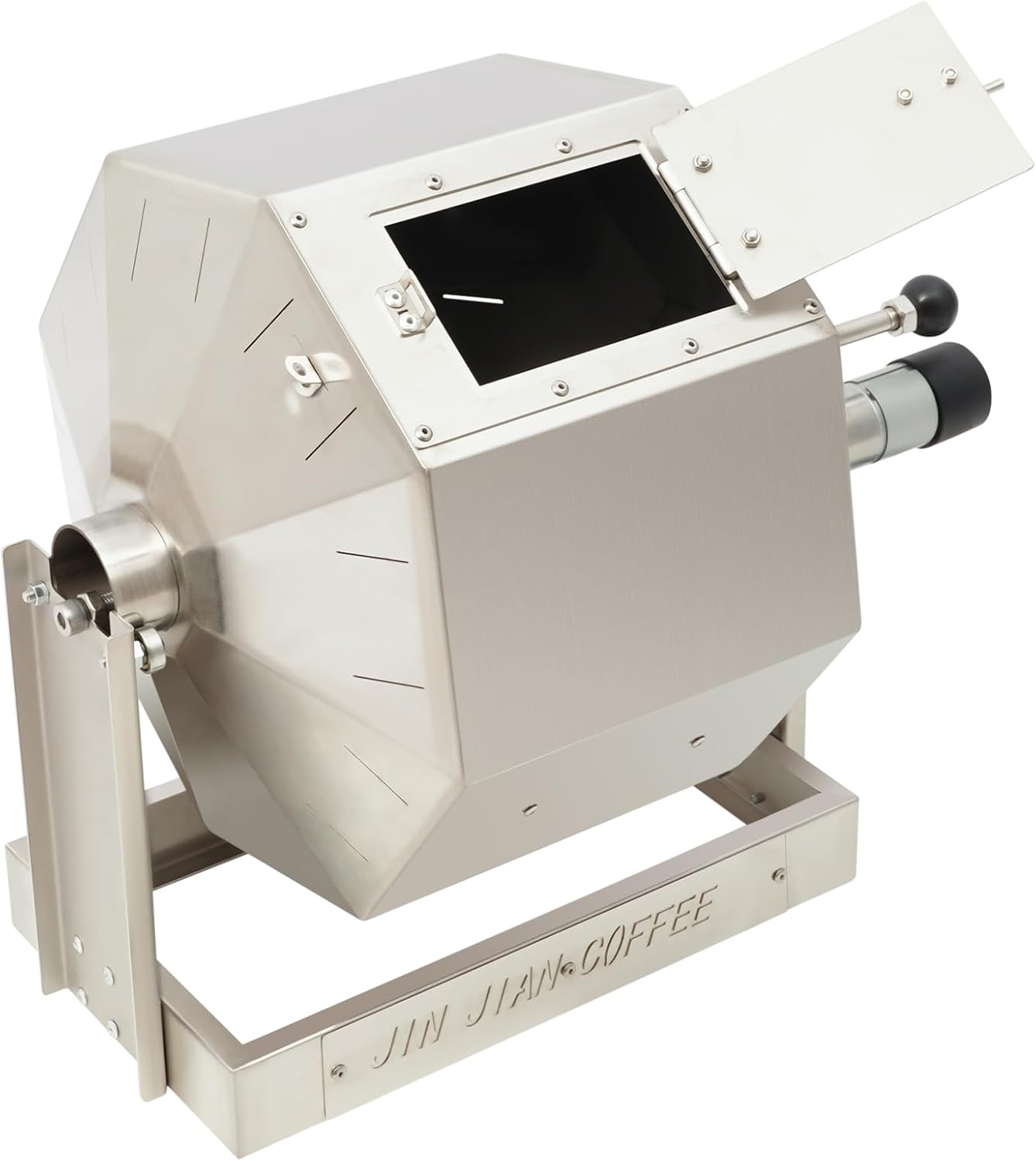 Coffee Bean Roaster, 14.5L/3.83Gal Automatic Coffee Roaster Machine with Speed Controller, Stainless Steel Electric Peanut Roaster for Home, Restaurant