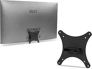Monitor Arm/Mount VESA Bracket Adapter Compatible with MSI Monitor (MD271UL, MD271ULDE) - 75x75mm 100Ã—100mm Black