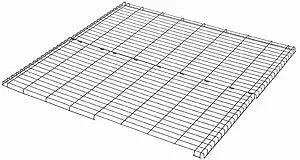 MidWest Homes for Pets Dog Exercise Pen Wire Mesh Sunscreen Top for Dog Pens and Playpens, Rust Resistant, Black E-Coated, Hardware Included, 540-WM