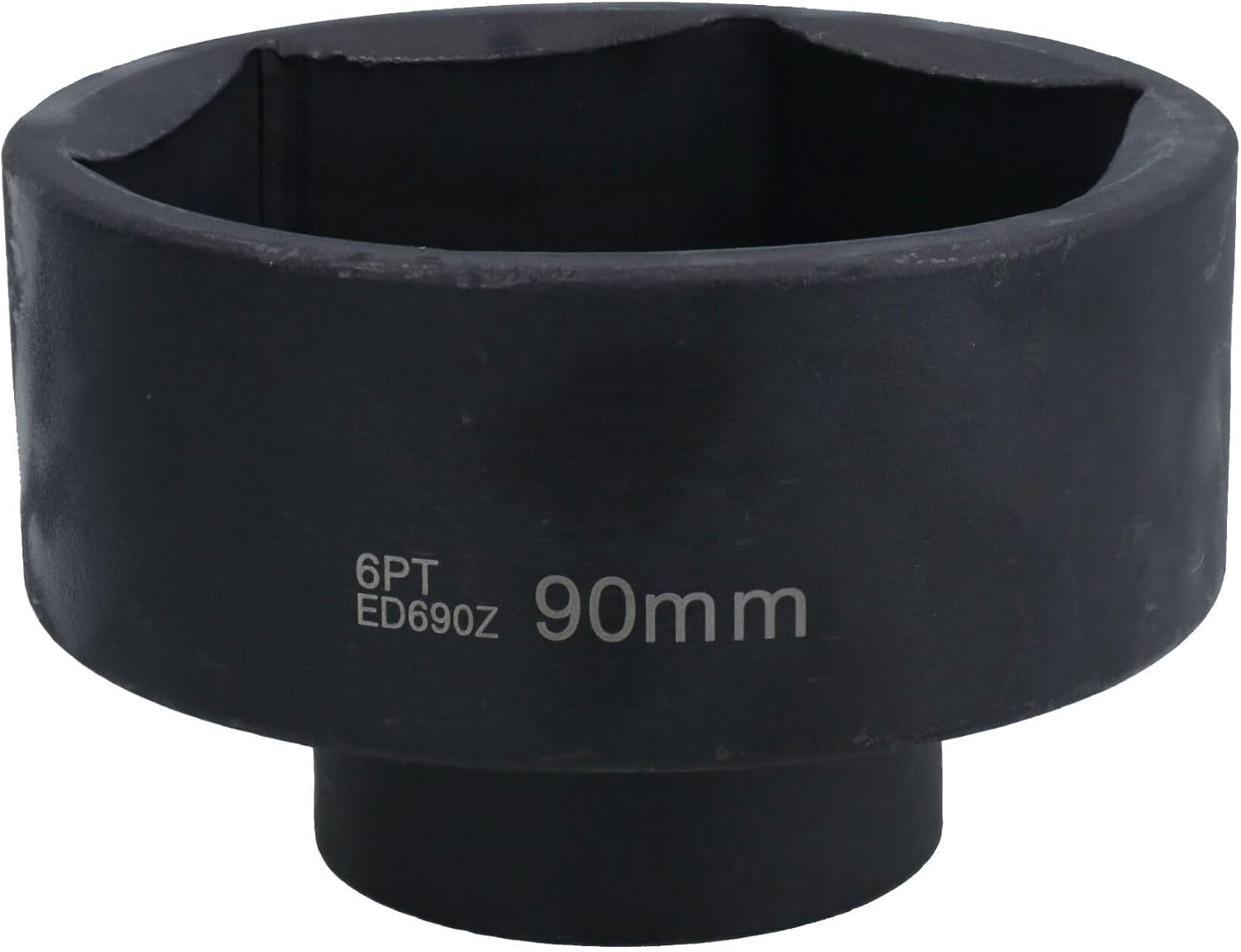 90mm 1in Drive Deep Metric Impact Impacted Socket 6 Sided Point Single Hex