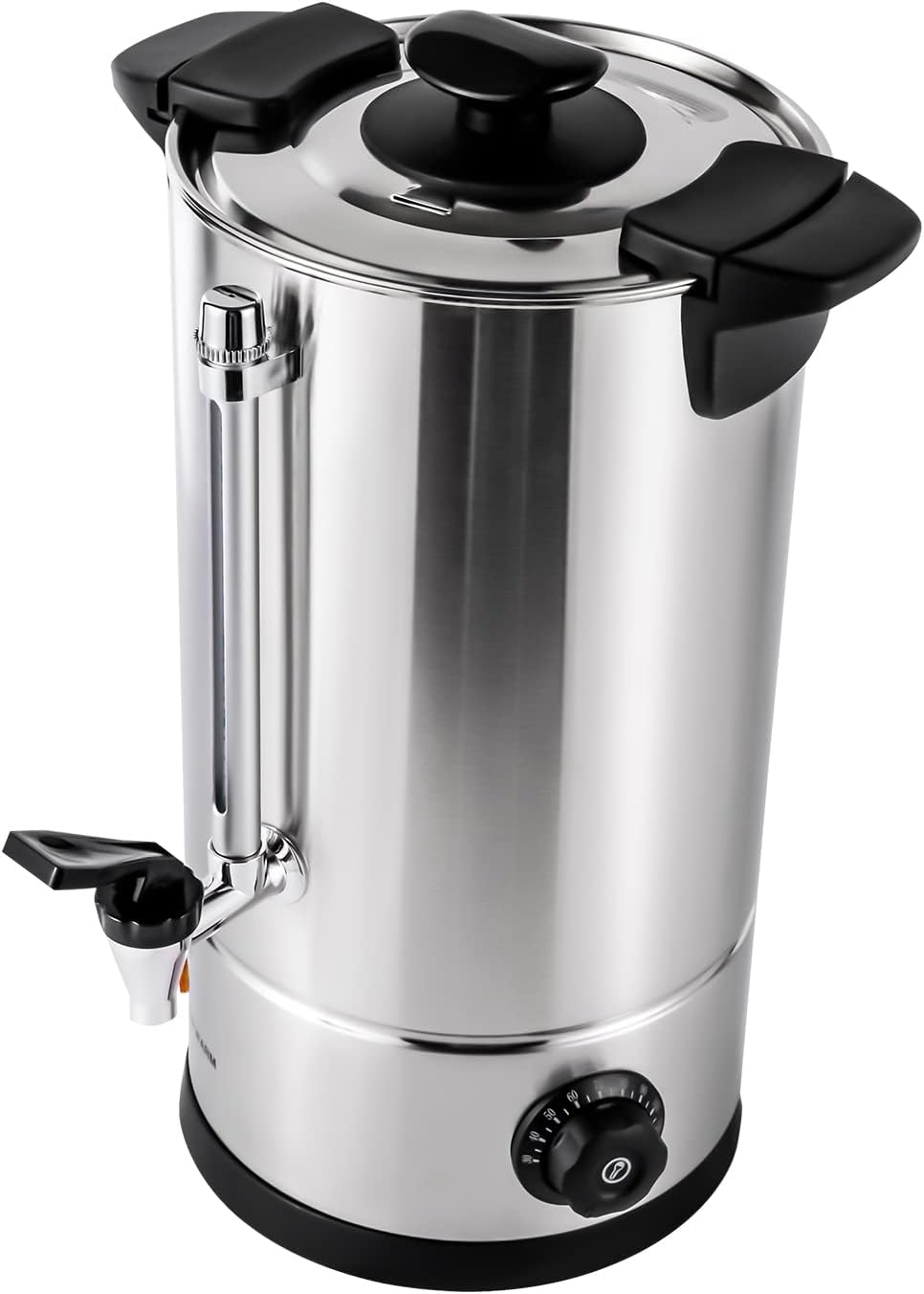 Coffee Urns,Electric Kettle Hot Water Boiler,10l/2.64gal Stainless Steel Tea Urn,Thermostable Design,Water Level Gauge,Used In Cafes,Buffets,Offices,Hotels,Kindergartens,Outdoor,Camping