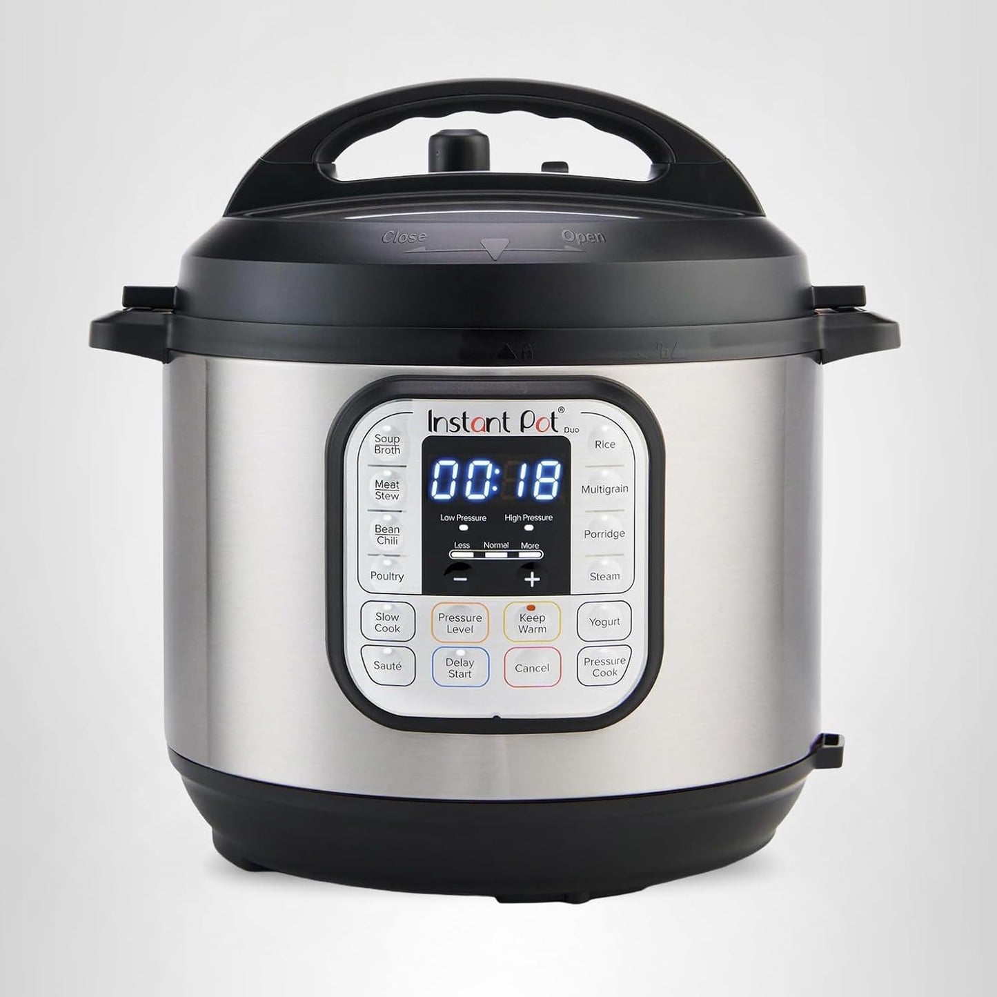 Instant Pot Duo 7-in-1 Electric Pressure Cooker, Slow Cooker, Rice, Steamer, Sauté, Yogurt Maker, Warmer & Sterilizer, Includes App With Over 800 Recipes, Stainless Steel, 6 Quart