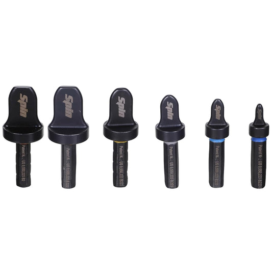 SPIN F6000 6-Piece Drill Bit Flaring Set 1\/4, 3\/8, 1\/2, 5\/8, 3\/4, 7\/8-Inch