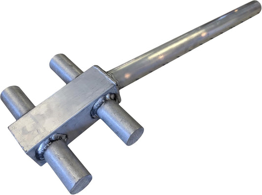 Shore Master Boat Hoist Lifting Tool (Part# 1021995) - One Piece Construction, Made in USA - for Boat Lifts with 3"x3" Square Tube Frames