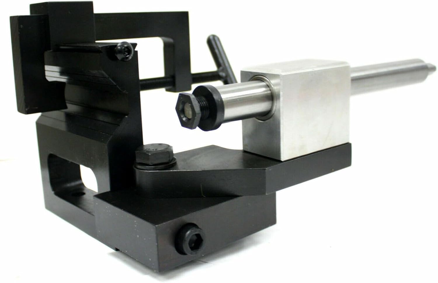 Jeremywell Industrial Professional Pipe & Tube Notcher Punch and Press Tool for 0-50 Degree Angle, Heavy Duty, Notches 3\/4" - 3" Round Tubing Bore Hole