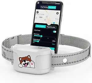 GPS Dog Collar with Wireless Electronic Boundary & Training â€“ No Subscription Needed,Smart Waterproof trainable Fence, App-Controlled Safe Zone, Outdoor Fence for Pets System