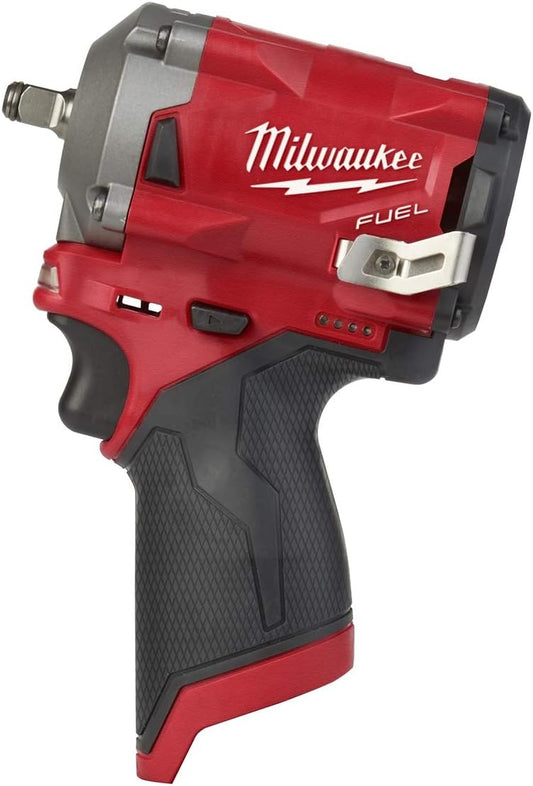 Milwaukee 2554-20 M12 FUEL 3/8 in. Stubby Impact Wrench - Bare Tool