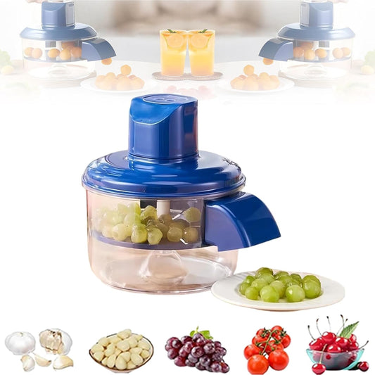 Electric Grape Peeling Machine, 2026 New Automatic Small Fruit Garlic Peeler Machine, Grape Peeling Machine Fruit Skin, Portable Rechargeable Kitchen Aid Peeler for Garlic, Tomato, Cherry (A*1PCS)