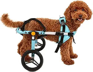 TailWaggers Dog Wheelchair for Back Legs | Adjustable Mobility Aid | All-Terrain Wheels