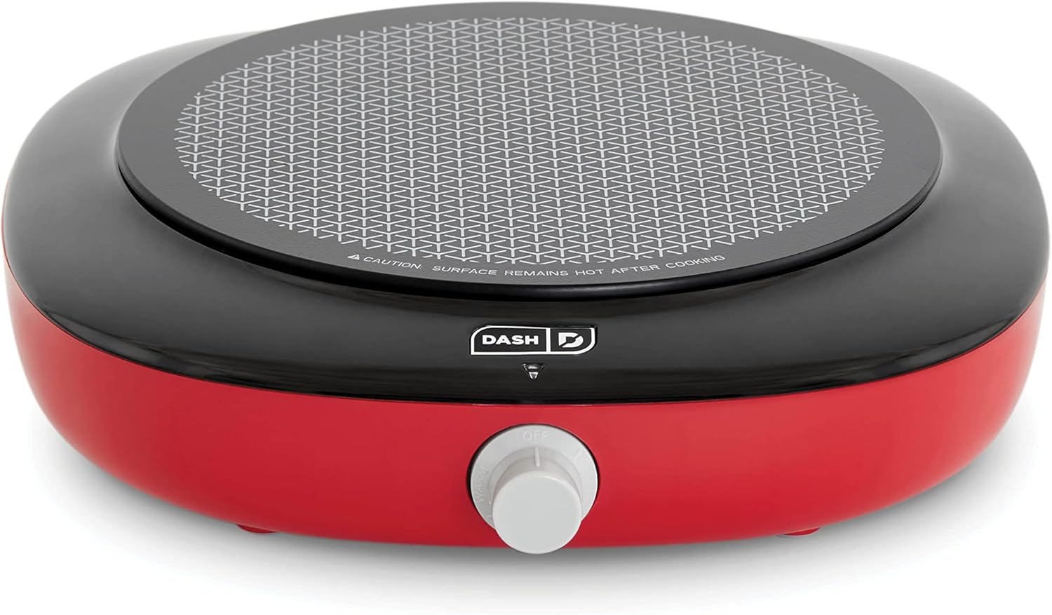 Dash Pyroceram Glass Burner - Designed for Multi-Function Cooking - Lightweight Device with Durable Pyroceram Glass - Quick Infrared Heating System & Five-Temperature Settings - Aqua