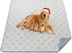 FXW Washable Pee Pads for Dogs, Puppy Pads with Super Absorbent, Specifically Designed for FXW Rollick/Homeplus 24inch 8 Panels Dog Playpen, 63" Square, Khaki, 1 Pack
