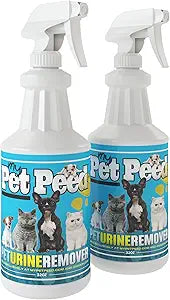 My Pet Peed - Pet Stain & Odor Remover (Two Pack - 32oz Spray Bottles)