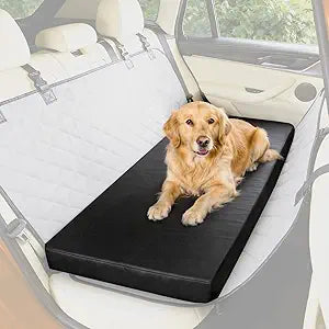 Waterproof Dog Mat for Car Backseat 3.14 Inch Thick Non-Slip Backseat Pet Mat with 600D Oxford Cover and High-Density Foam, Suitable for Cars Suvs Sedans (53.8 * 24 Inch)