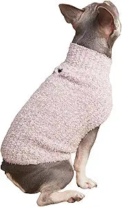 Barefoot DreamsÂ® CozyChicÂ® Ribbed Pet Sweater, Vintage Rose-Ballet Pink, X-Small