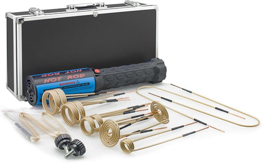 Pakowin Magnetic Induction Heater Tool - 110V 1200W Induction Heater for Automotive with 12Coils