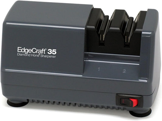 Chef'sChoice EdgeCraft Sportsman Diamond Hone Electric Knife Sharpener #35- Gray
