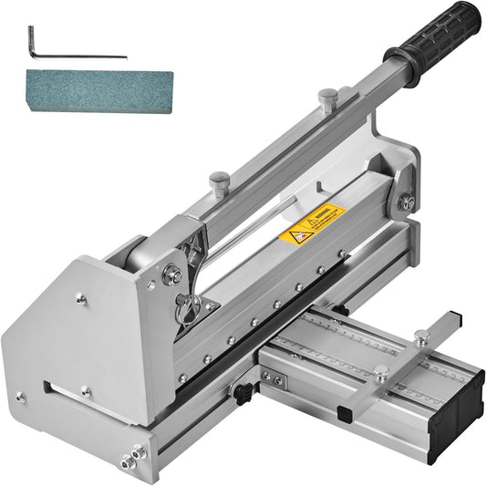 Happybuy 13" Floor Cutter, 0.47" Cutting Depth, Cuts Vinyl Plank, Laminate, Hardwood, Siding, for LVP, WPC, SPC, LVT, VCT, PVC, and More