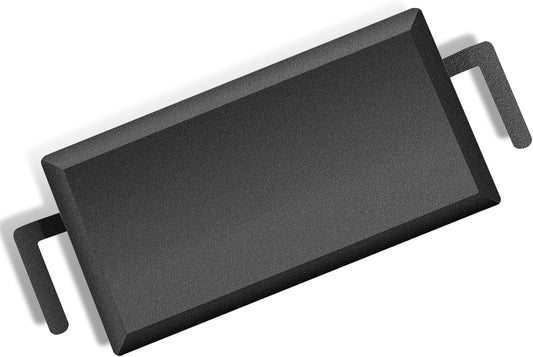 Universal Large Carbon Steel Griddle for Outdoor Gas Grill, Induction, Gas\/Electric Stove, and Oven, Double Burner Griddle with Thickened Heat-insulating Gloves, Pre-seasoned Nitride Coating Process