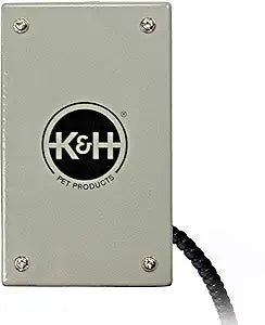 K&H Pet Products Snuggle-Up Bird Cage Heater, Bird Cage Accessory, Exotic Avian Warming Panel for Medium/Large Exotics Like Parrot, Cockatoo, Macaw, African Gray - Large 7 X 4in Gray 12V