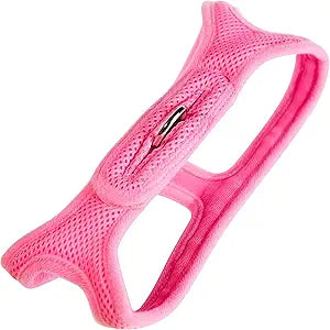 Velpro Mesh Pet Shoulder Harness Collar, 15"-16", Pink