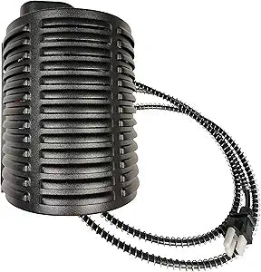 by Akoma Pet Products | 400w Dog House Furnace with 10-Foot Cord | Installs in Minutes | Safe - Dry Heat | Won't Burn Pets