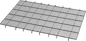 MidWest Homes for Pets Floor Grid for Dog Crate | Elevated Floor Grid Fits Midwest Folding Metal Dog Crate Models 1542U, 1542DDU, 1642U, 1642DDU, 742UP, 442, 442DD