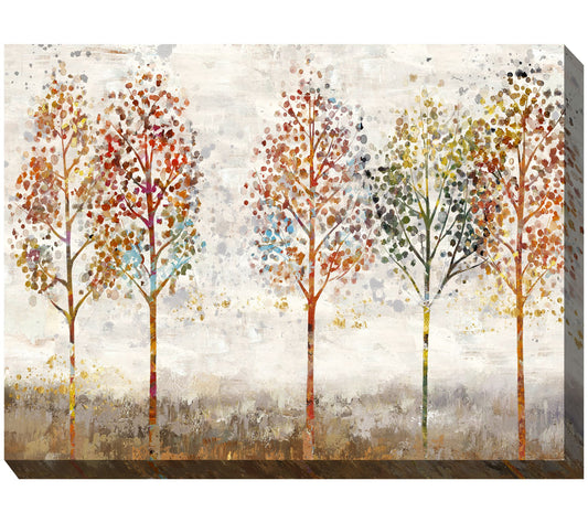 West of the Wind Outdoor Canvas Art Young Fores t 40" x 30"